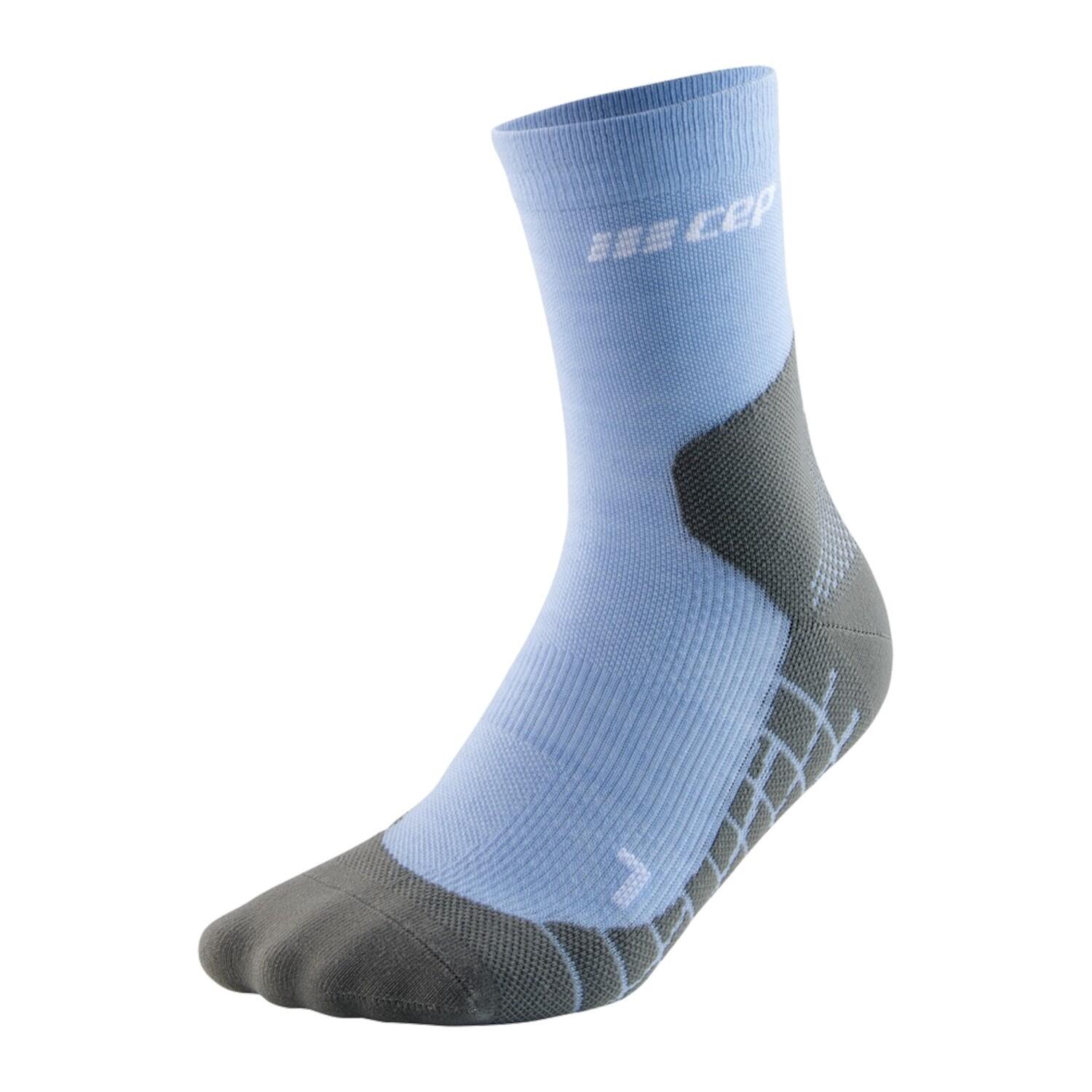 CEP CEP Hiking Light Merino Mid-Cut Compressie - Lichtblauw - Dames