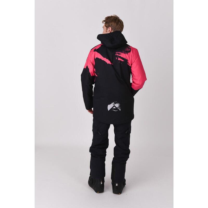 Afterparty Jacke Schwarz & Pink Herren