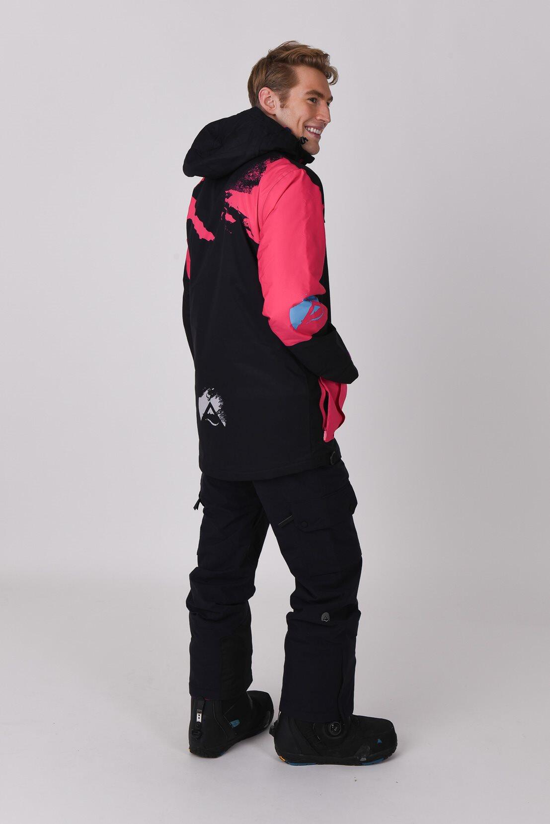 Afterparty Jacket Black & Pink Men's 2/5