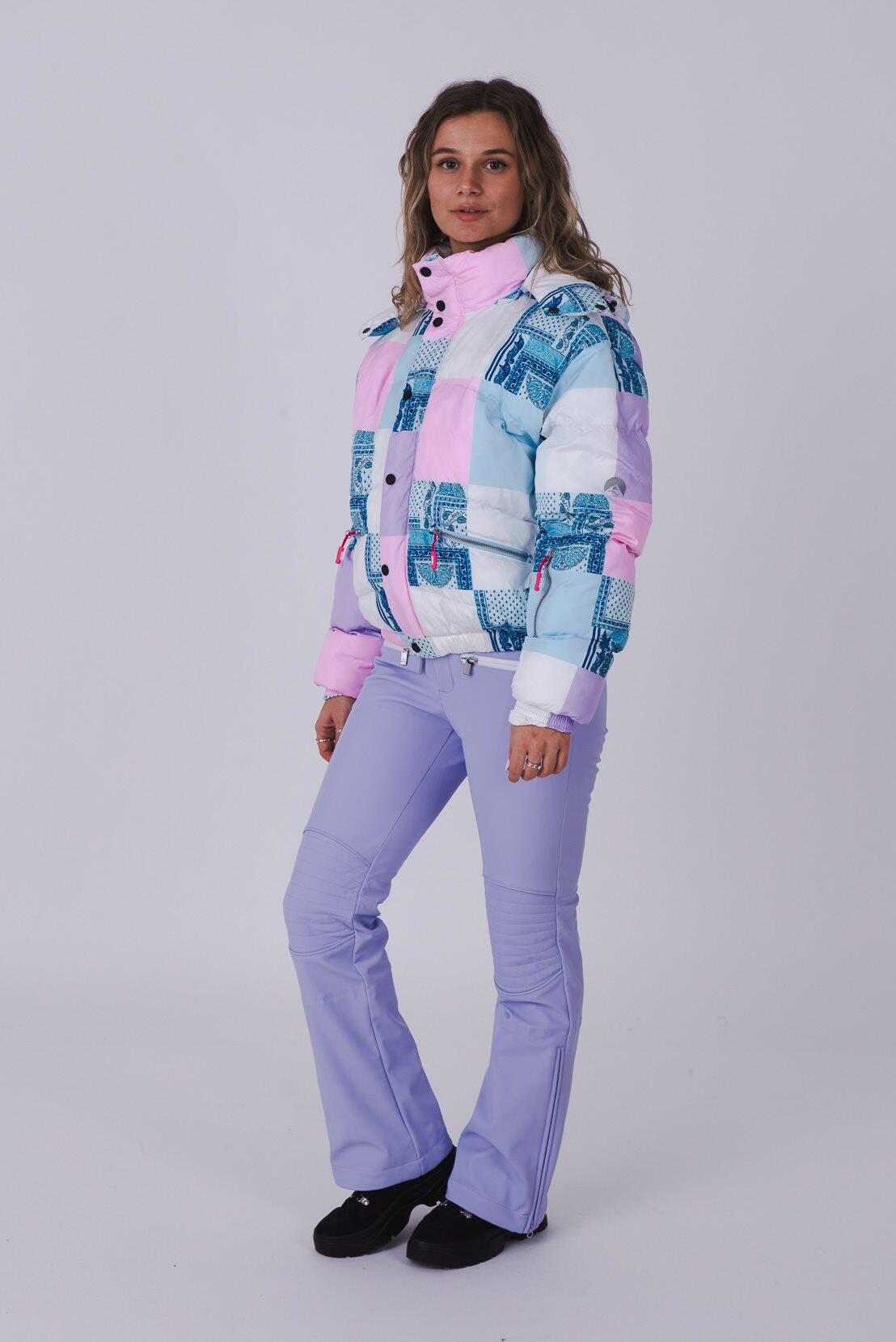 Patchwork Chic Puffer Jacket 5/5