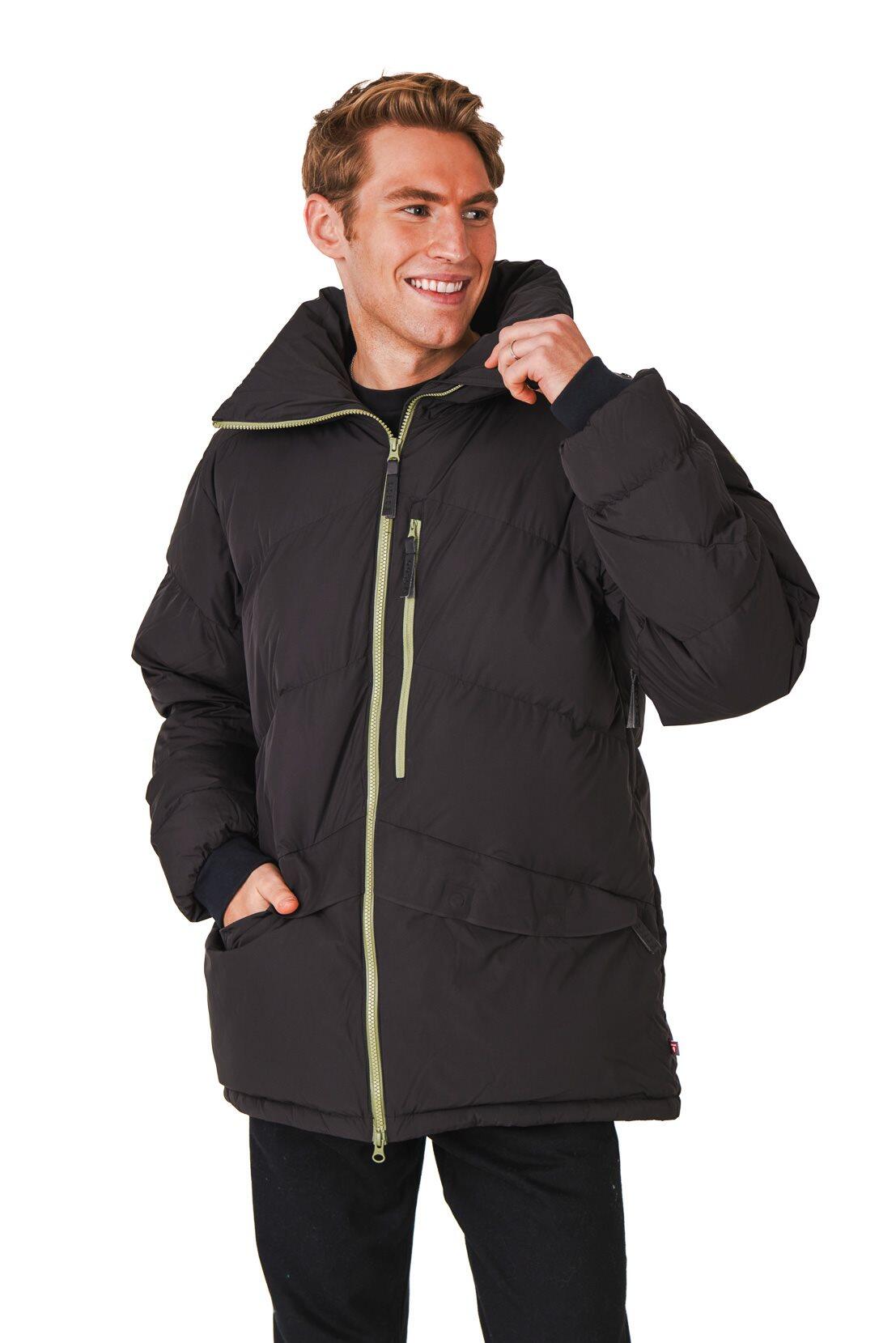 Men's Puffer Jacket Black 1/5