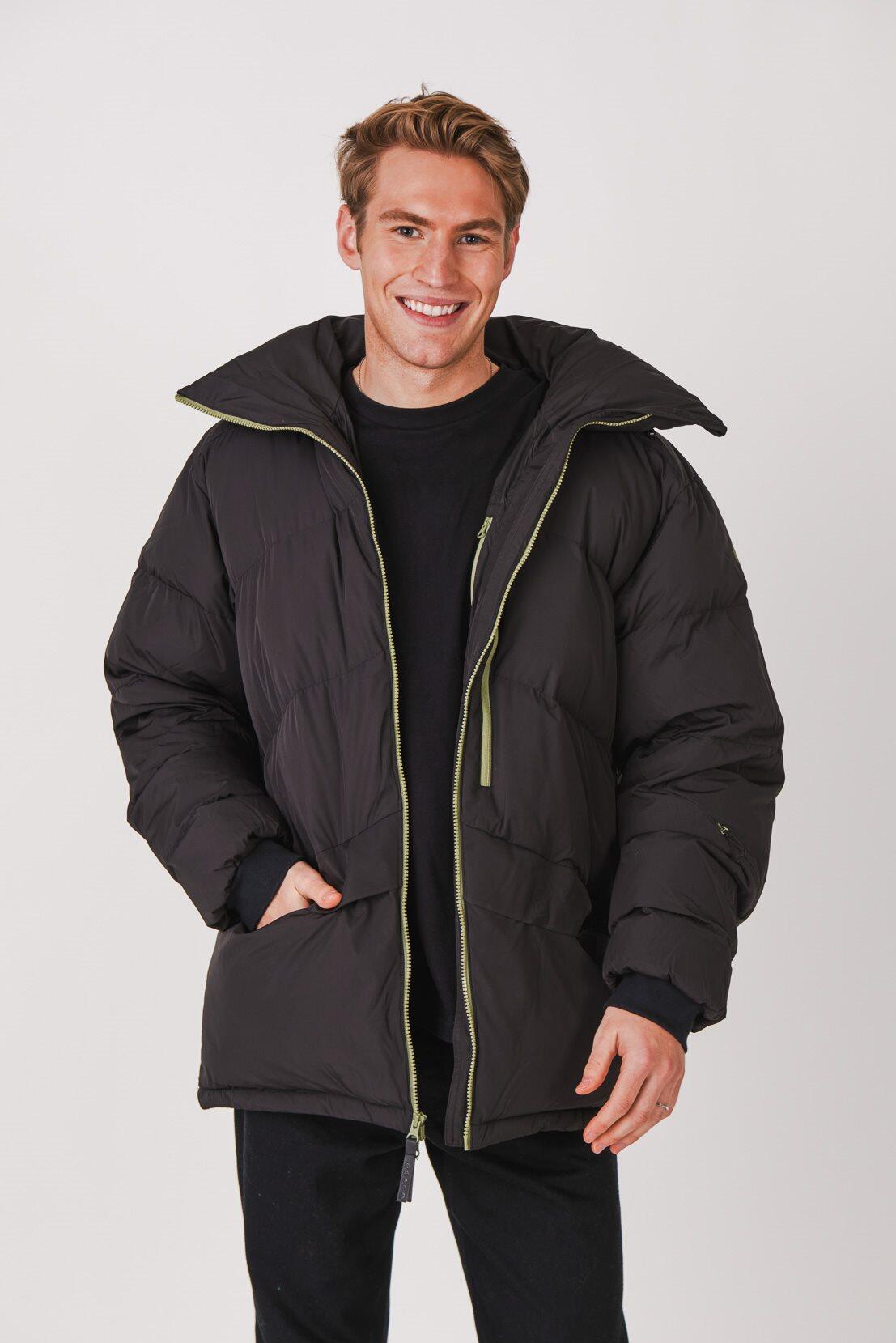 OOSC Men's Puffer Jacket Black