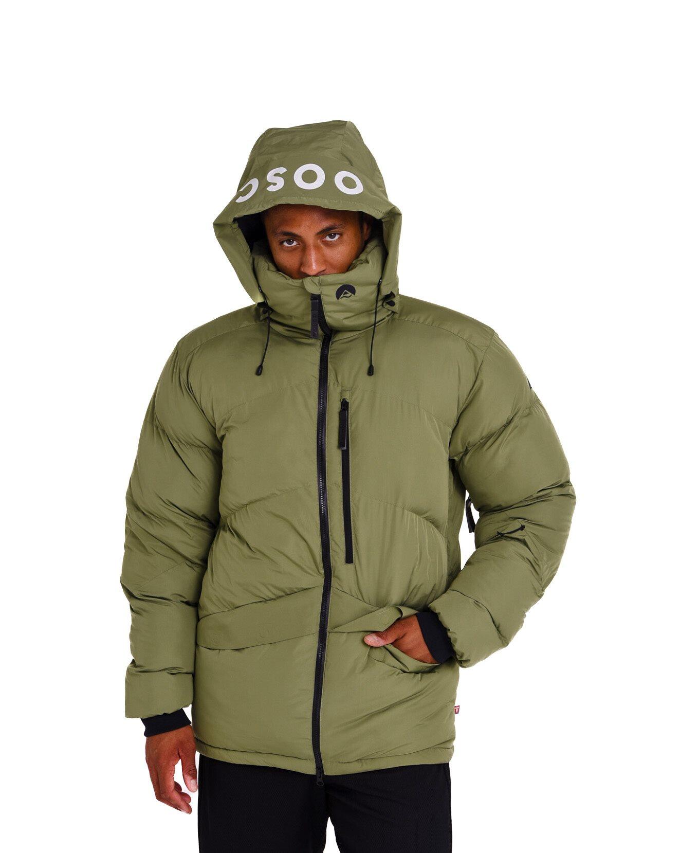 OOSC Men's Puffer Jacket Khaki