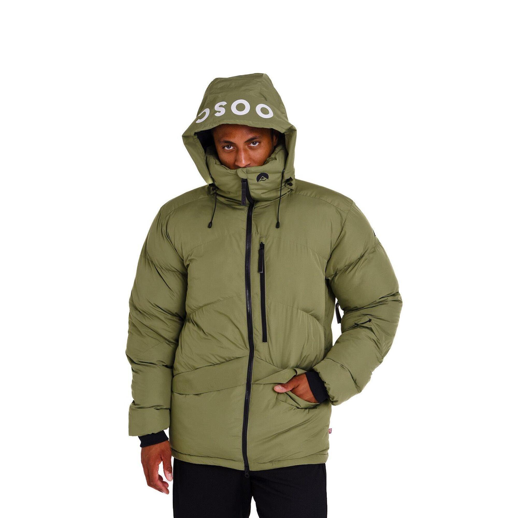 Doudoune Homme Kaki OOSC Decathlon