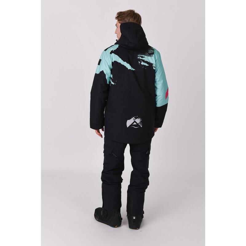 Afterparty Jacke Schwarz & Mint Herren