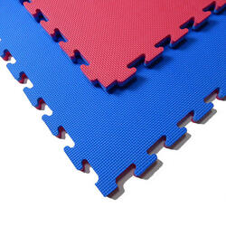 Tatami Puzzle EVA Pack 10/ 1 x 1 x 20mm (Rojo-Azul)