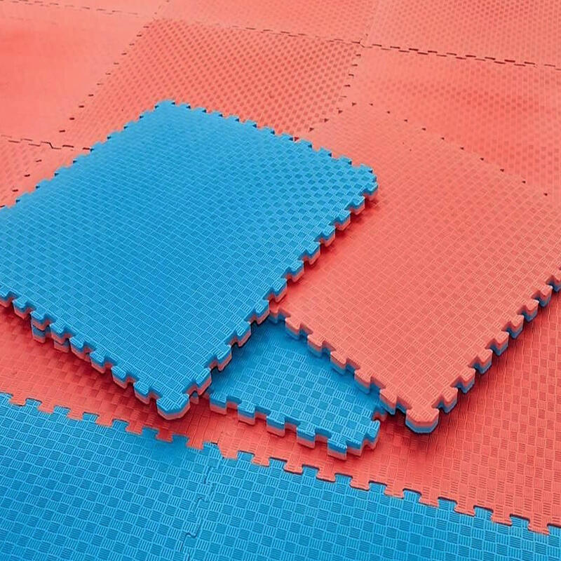 Tatami Puzzle EVA Pack 12/ 1 x 1 x 20mm (Rojo-Azul)