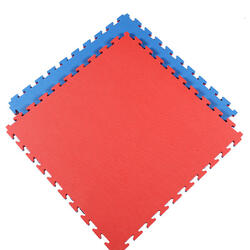 Tatami Puzzle EVA Pack 12/ 1 x 1 x 40mm (Rojo-Azul)