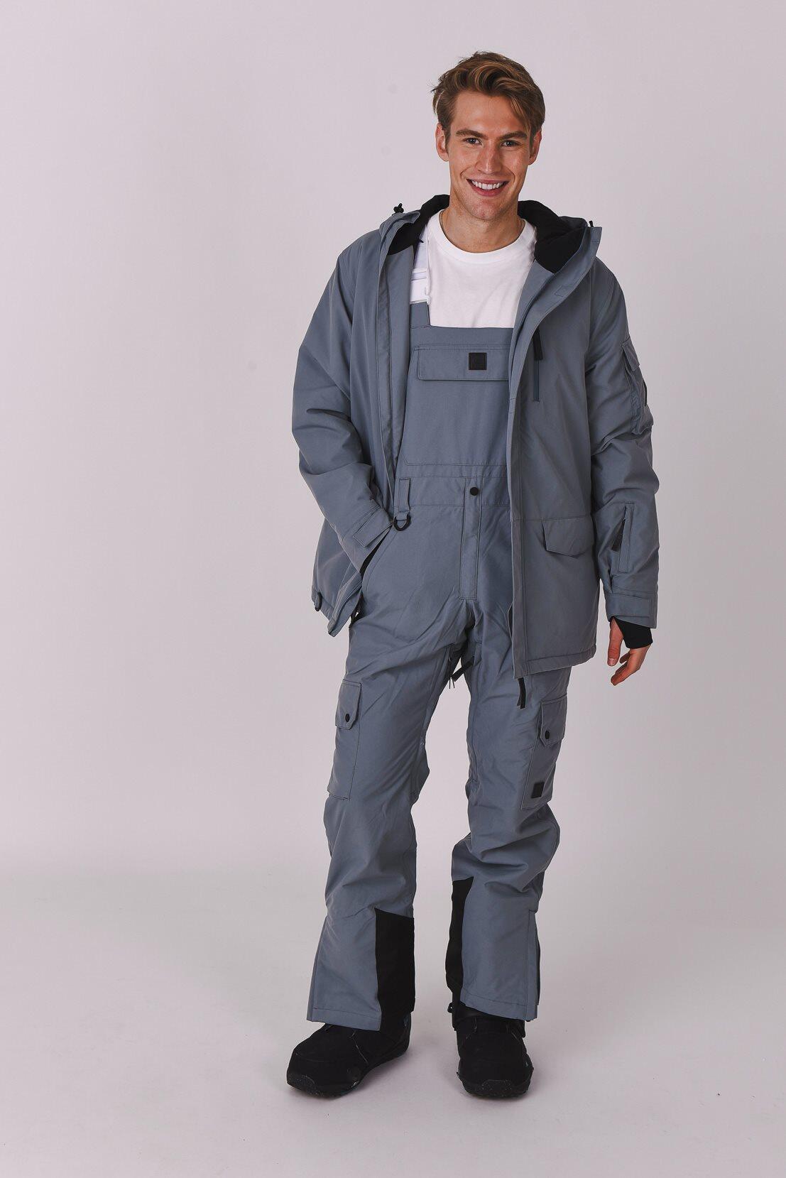 Pantalon à bretelles Yeh Man Gris 23/24 2/5