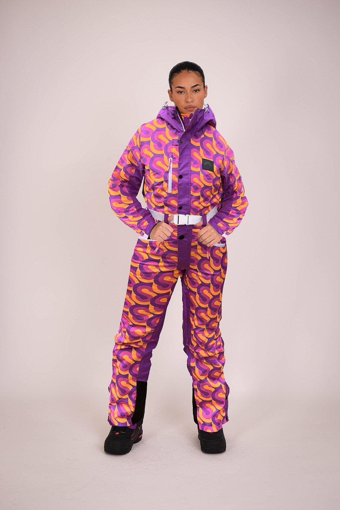 OOSC That 70's Show Curved Female Ski Suit