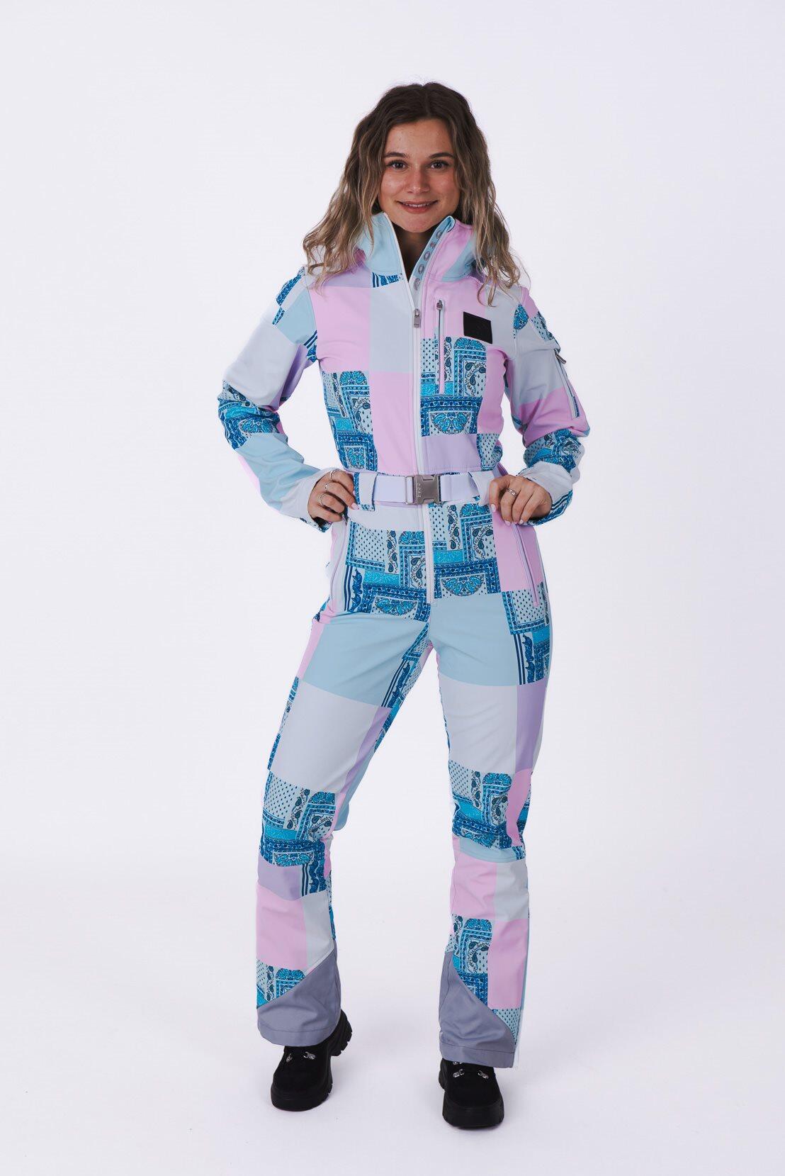 OOSC Patchwork Chic Ski Suit