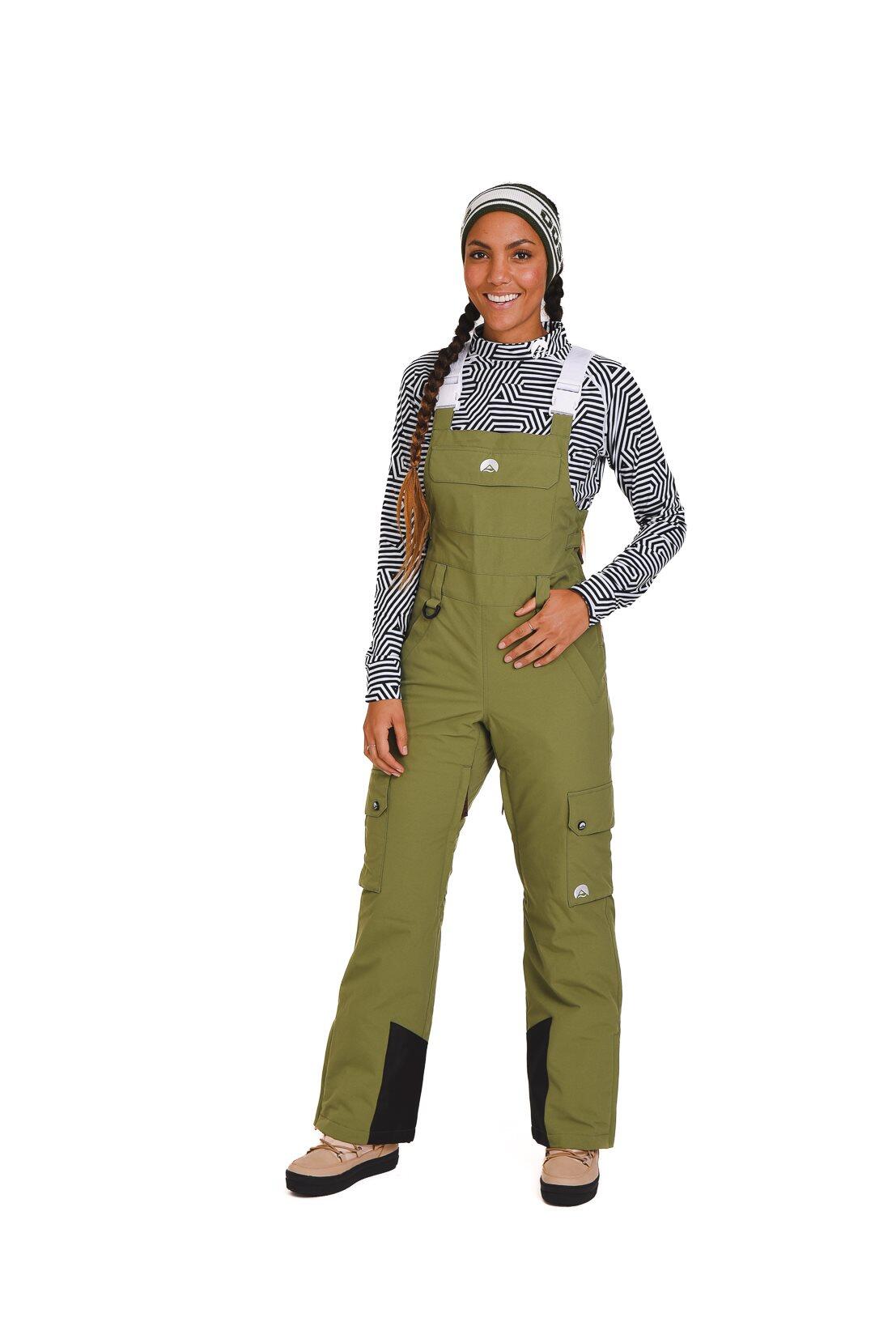 Yeh Girl Bib Pant Khaki 4/5