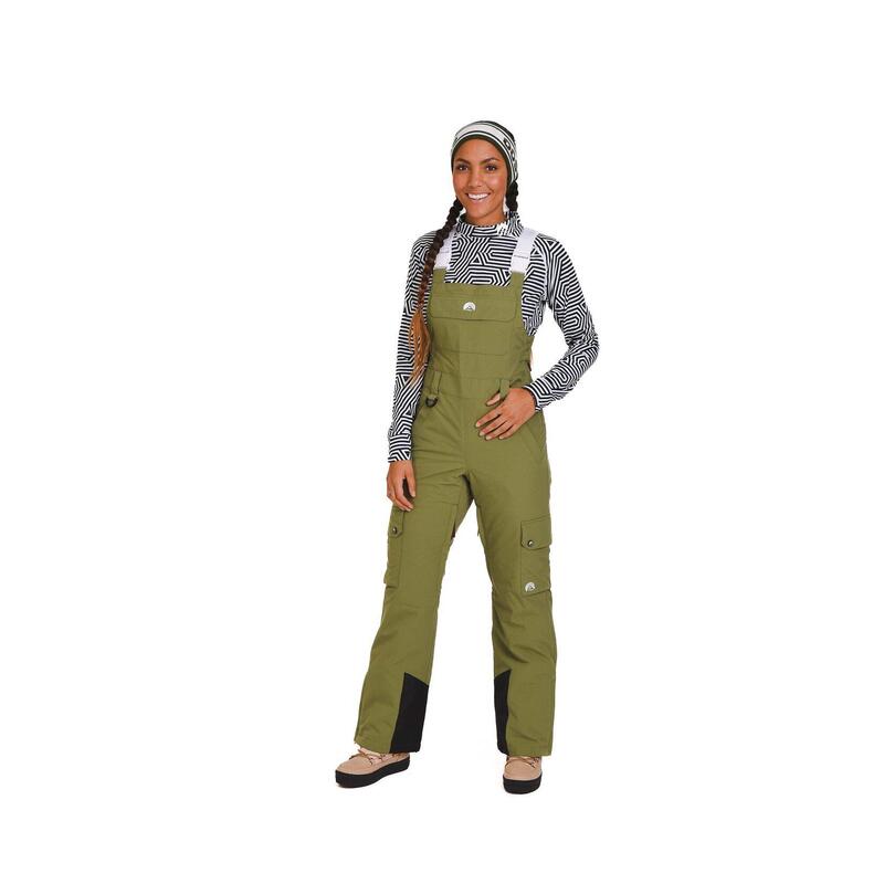 Yeh Girl Latzhose Khaki