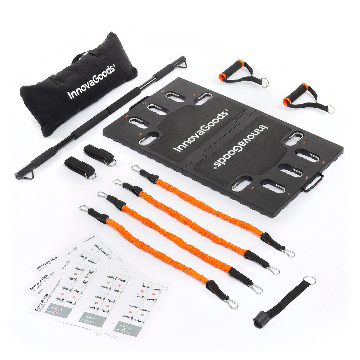 INNOVAGOODS Sistema di Allenamento Integrale Portatile con Manuale per gli Esercizi InnovaGo