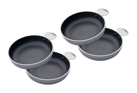 Barbecue-Tapas-Set – 4 Pfannen