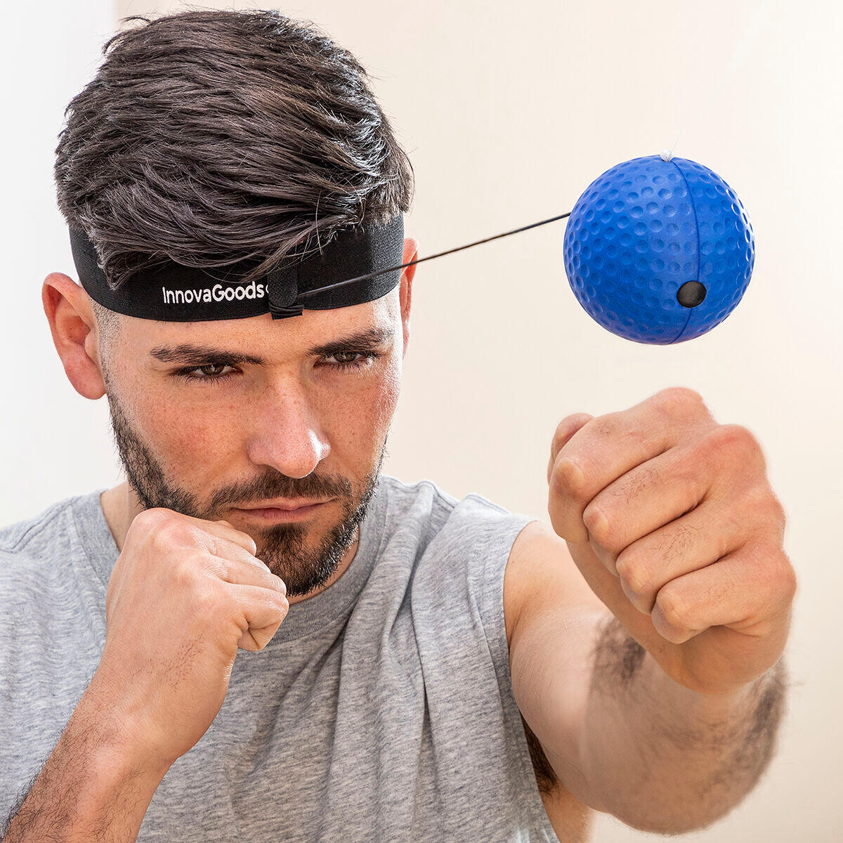 Conjunto de Bolas de Treino e Reflexos InnovaGoods Preto 3/7