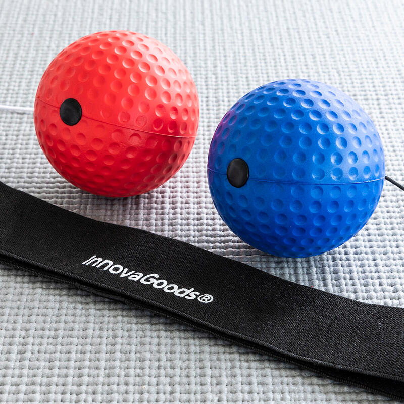 Kit de Balles d’Entraînement et de Réflexe InnovaGoods Noir