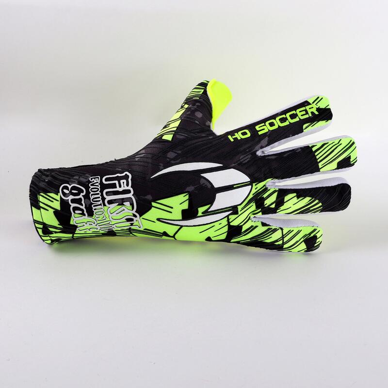 Keepershandschoenen First Evolution III Graffiti Lime