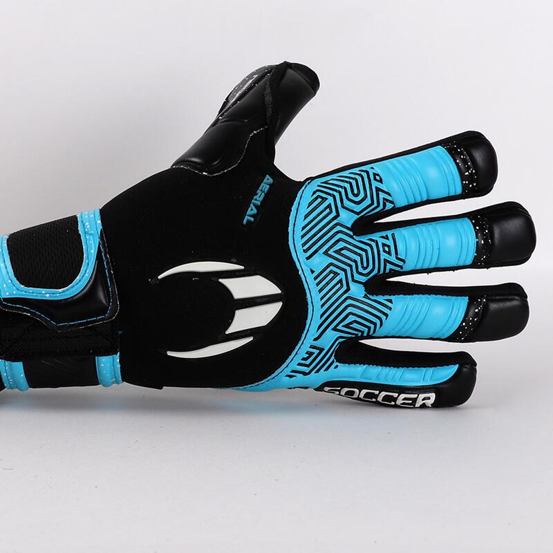 Gants de Gardien de But de Football Aerial NG Bleu Shadow