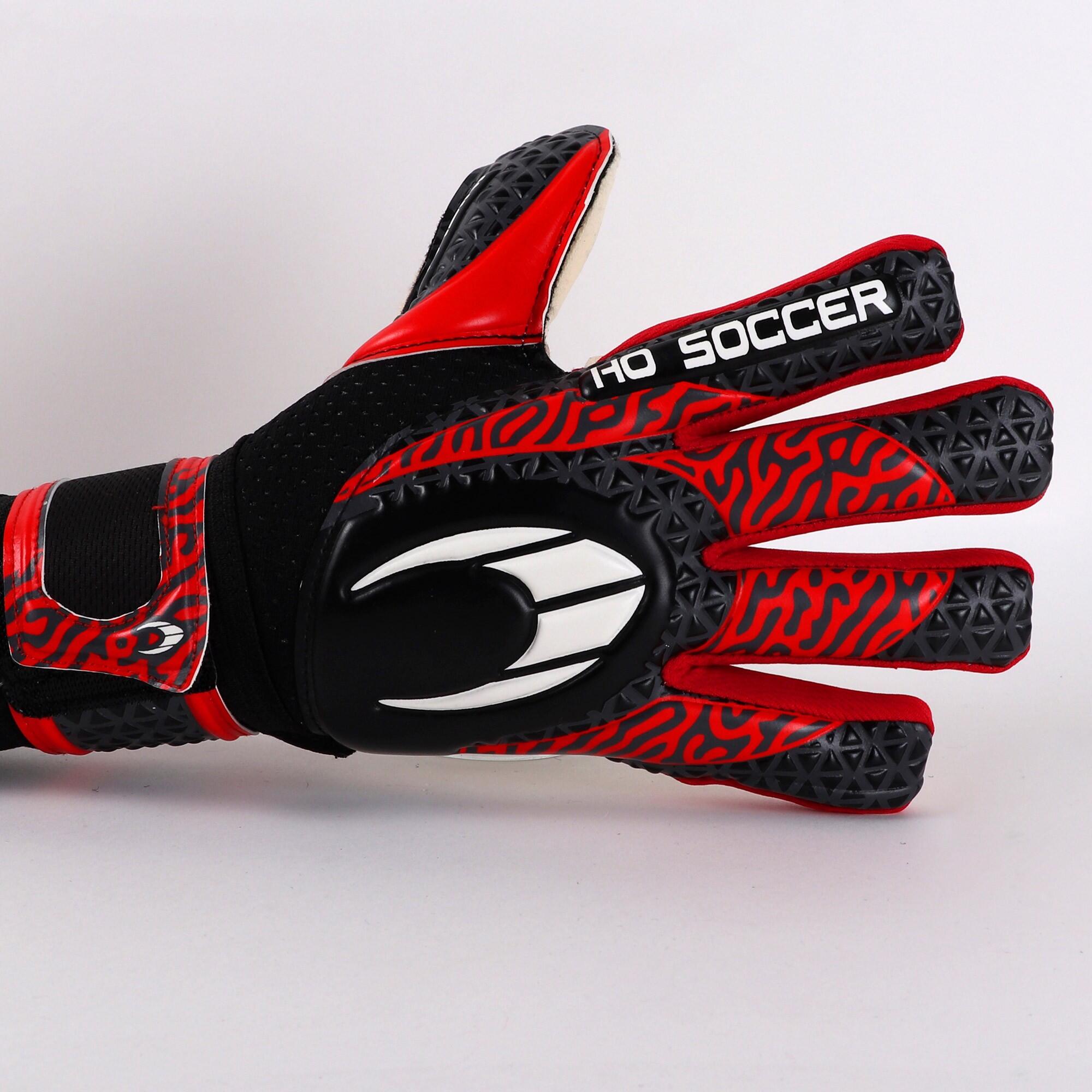 Guanti da portiere Ho Soccer Initial Arena NG Rosso per bambino 5/6
