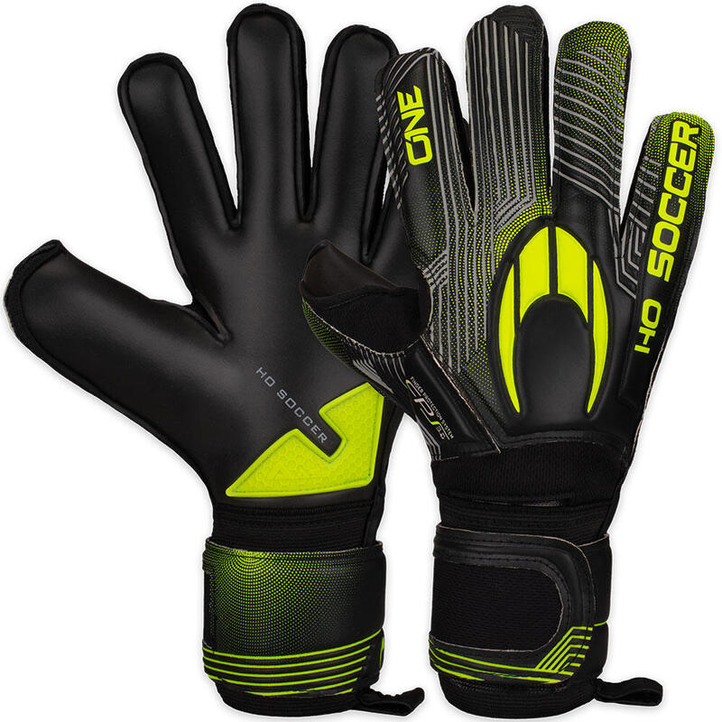 Guanti da portiere Ho Soccer One FL Protek Blade Nero per bambino