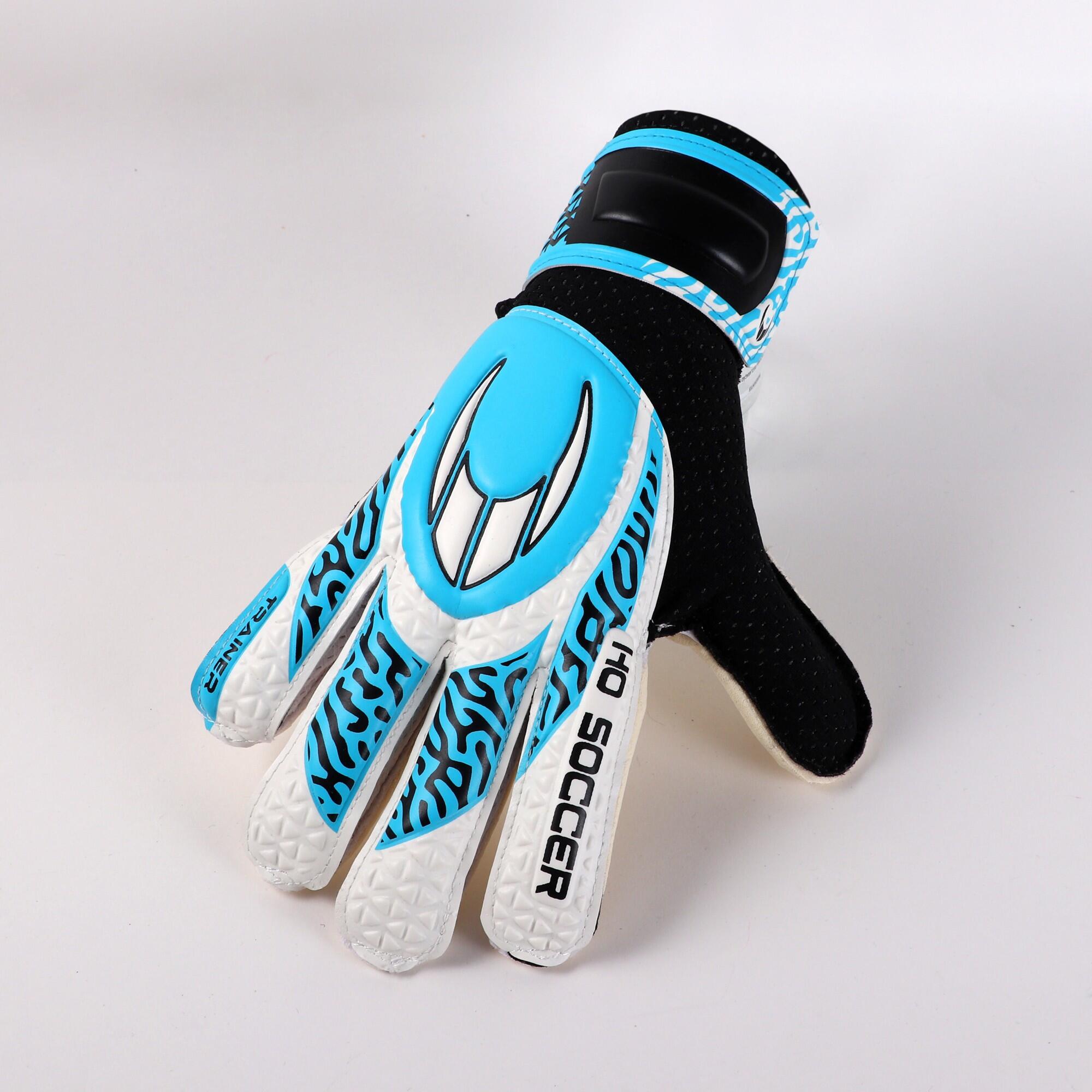 Guanti da portiere Ho Soccer Trainer Arena Blu per bambino 4/6