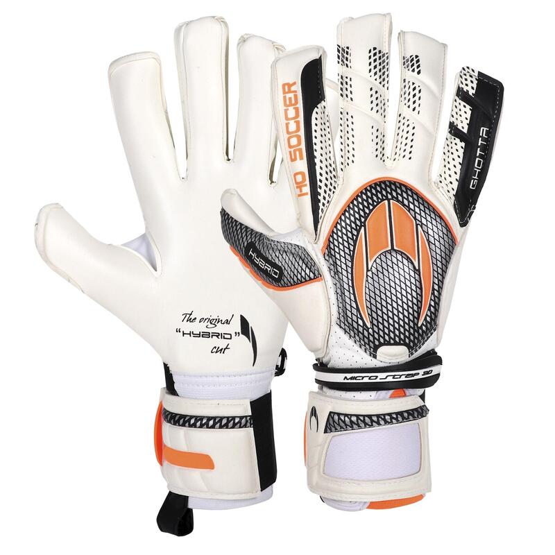 Guanti da portiere Ho Soccer Ghotta Evo2 RN Silver Bianco per adulti