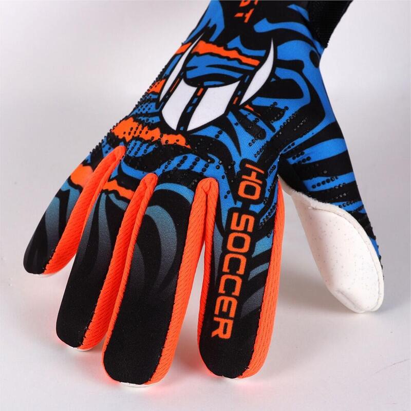 Gants de gardien de but de football BEAST PLUS HAZARD V2 BLEU