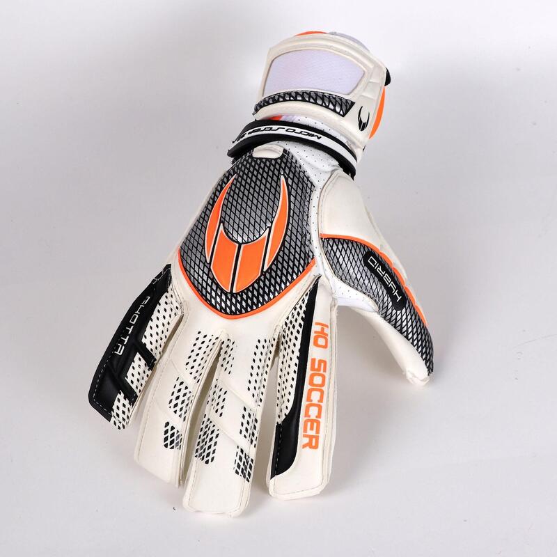 Guanti da portiere Ho Soccer Ghotta Evo2 RN Silver Bianco per adulti