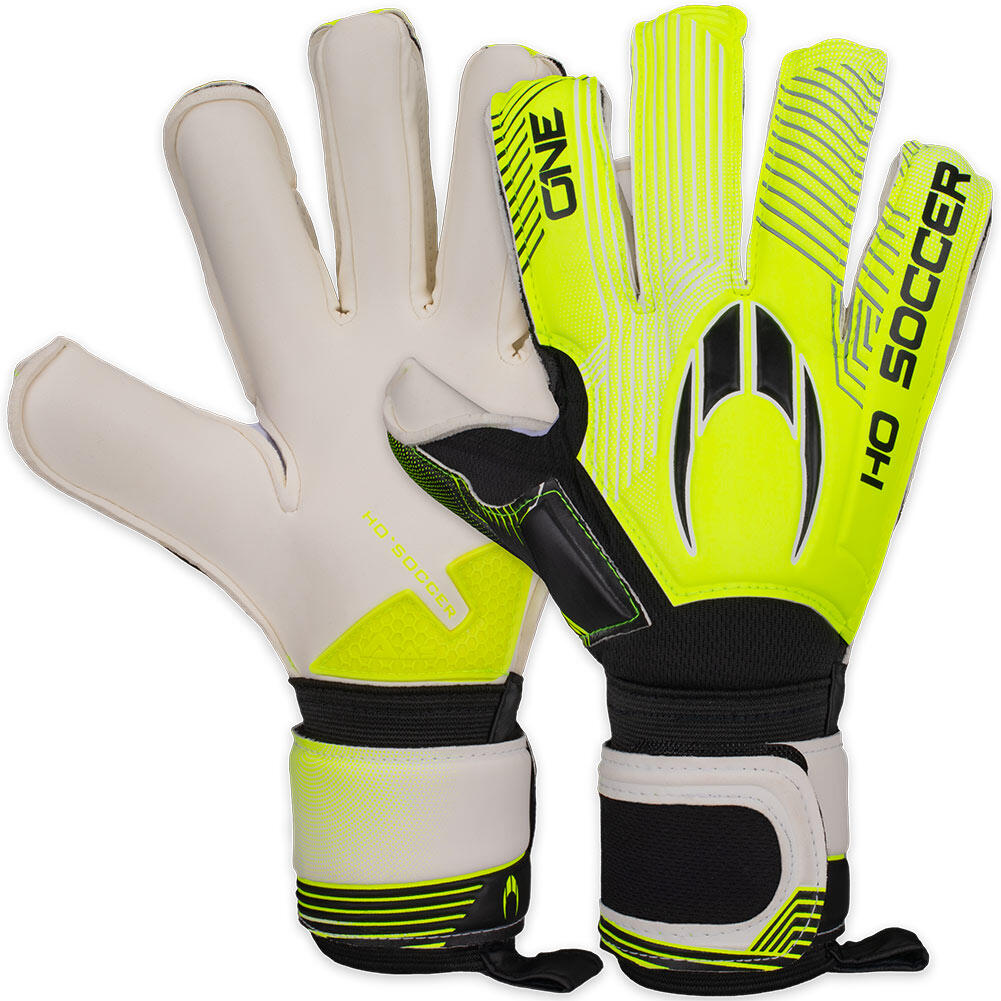 HO Soccer One Hybrid Roll/Negative Junior   Goalkeeper Gloves 1/5