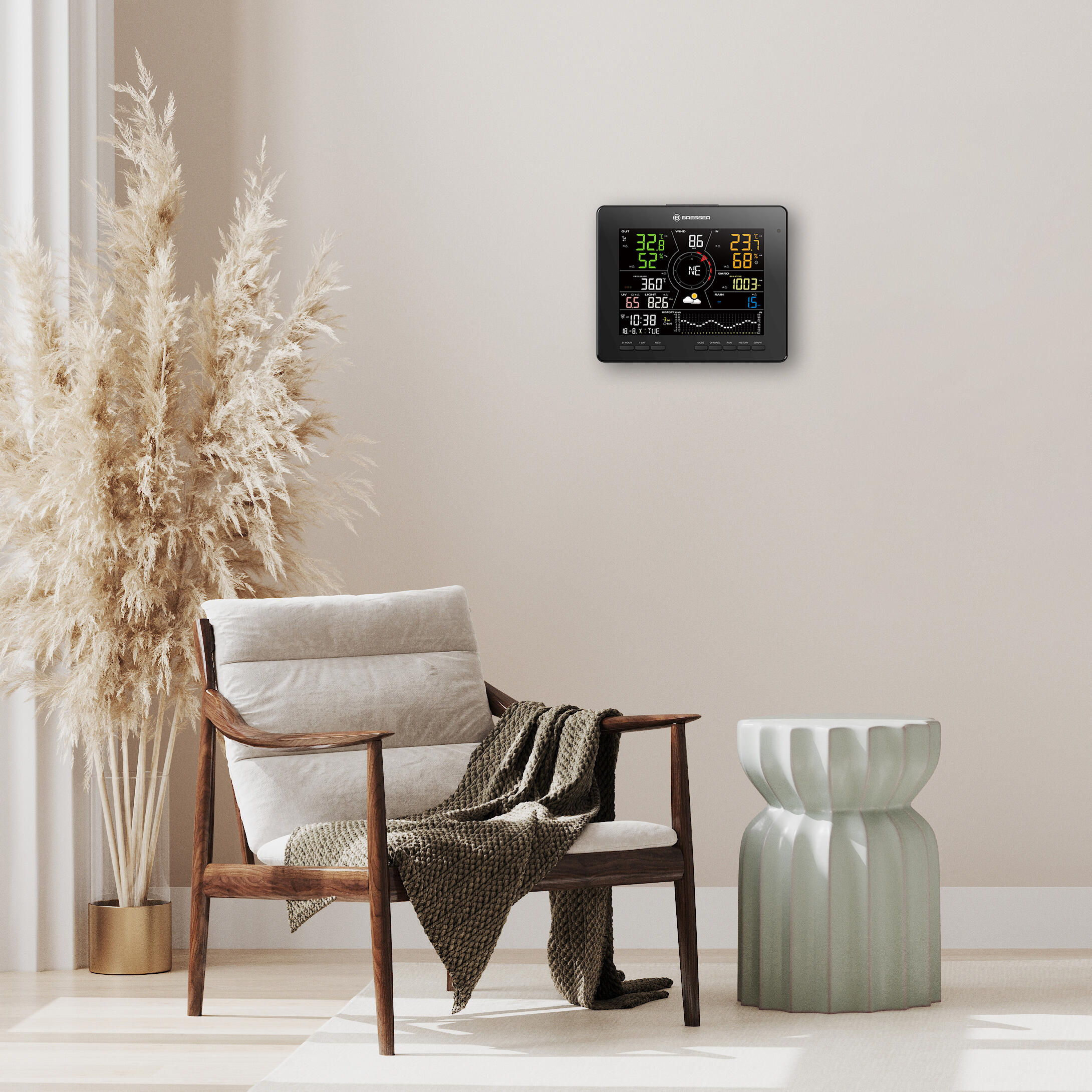 Stazione meteo 7-in-1 WLAN 4CAST GEN II - Dettagliata, potente ed efficiente 6/6