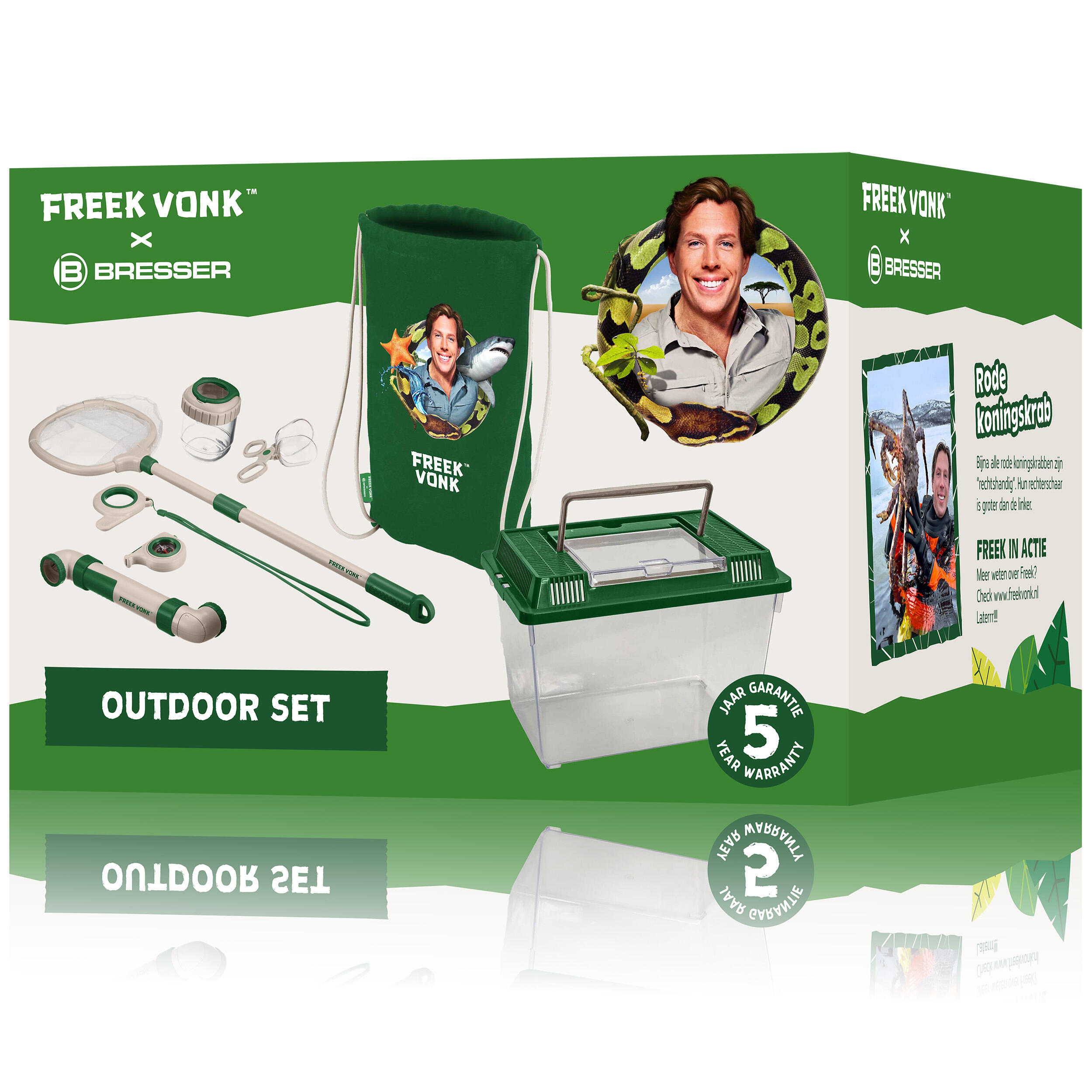 Set de Aventuras al Aire Libre FREEK VONK x BRESSER -Para los + investigadores 4/7