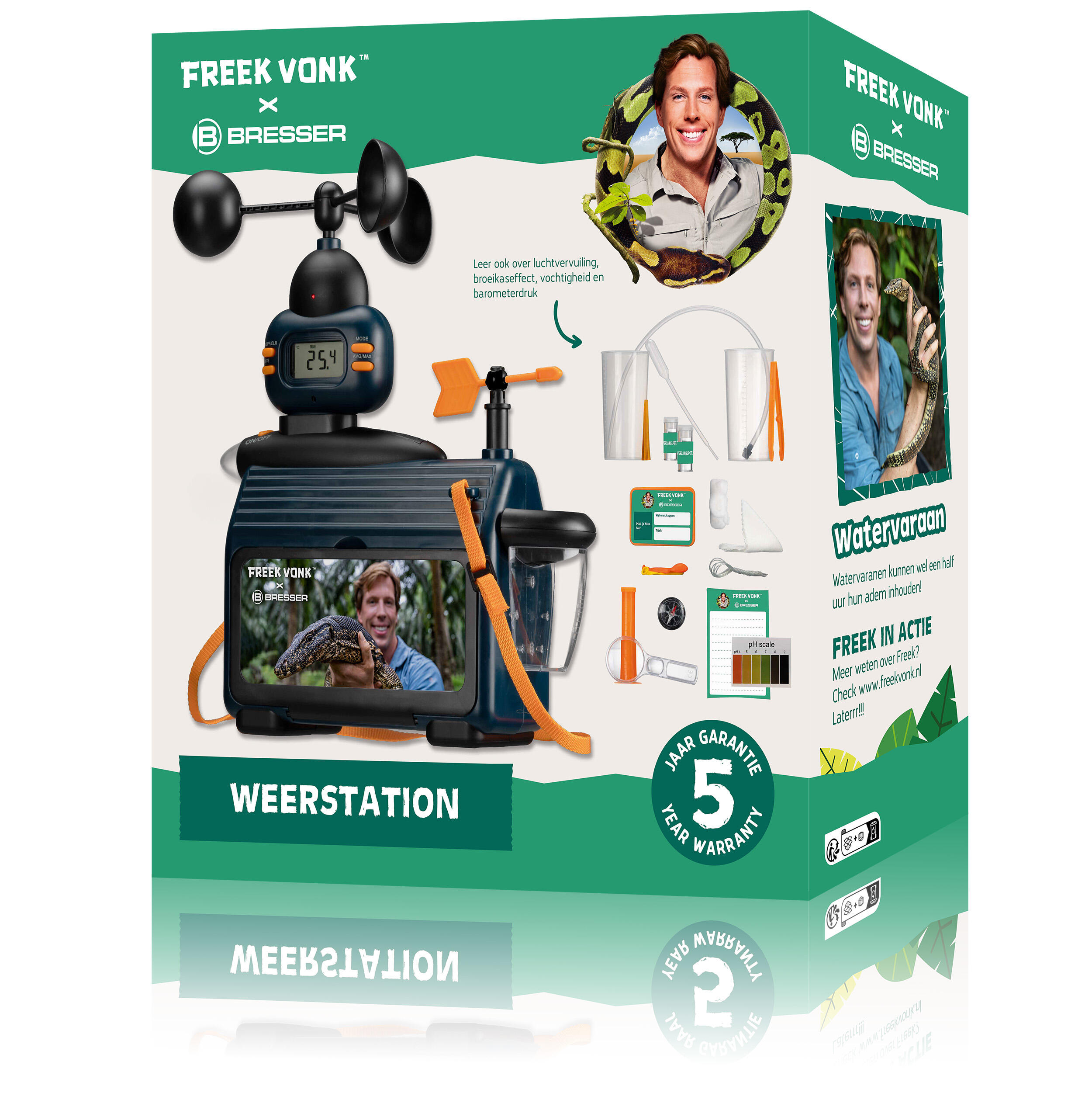Station météo pour enfants BRESSER FREEK VONK x BRESSER apprendre la météo 7/7