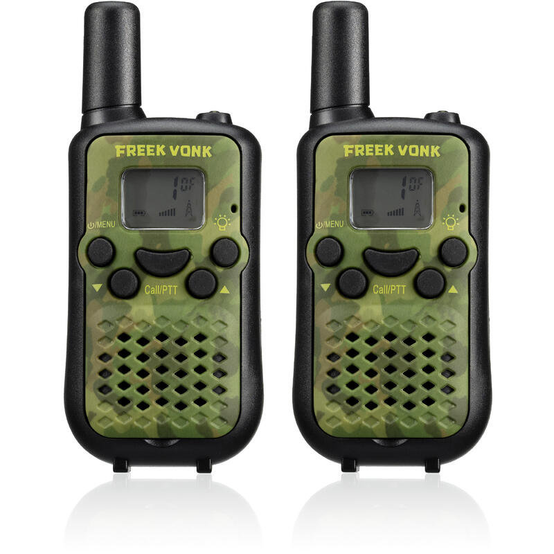 Talkie Walkie FREEK VONK x BRESSER Version camouflée avec des distances de 6 Km