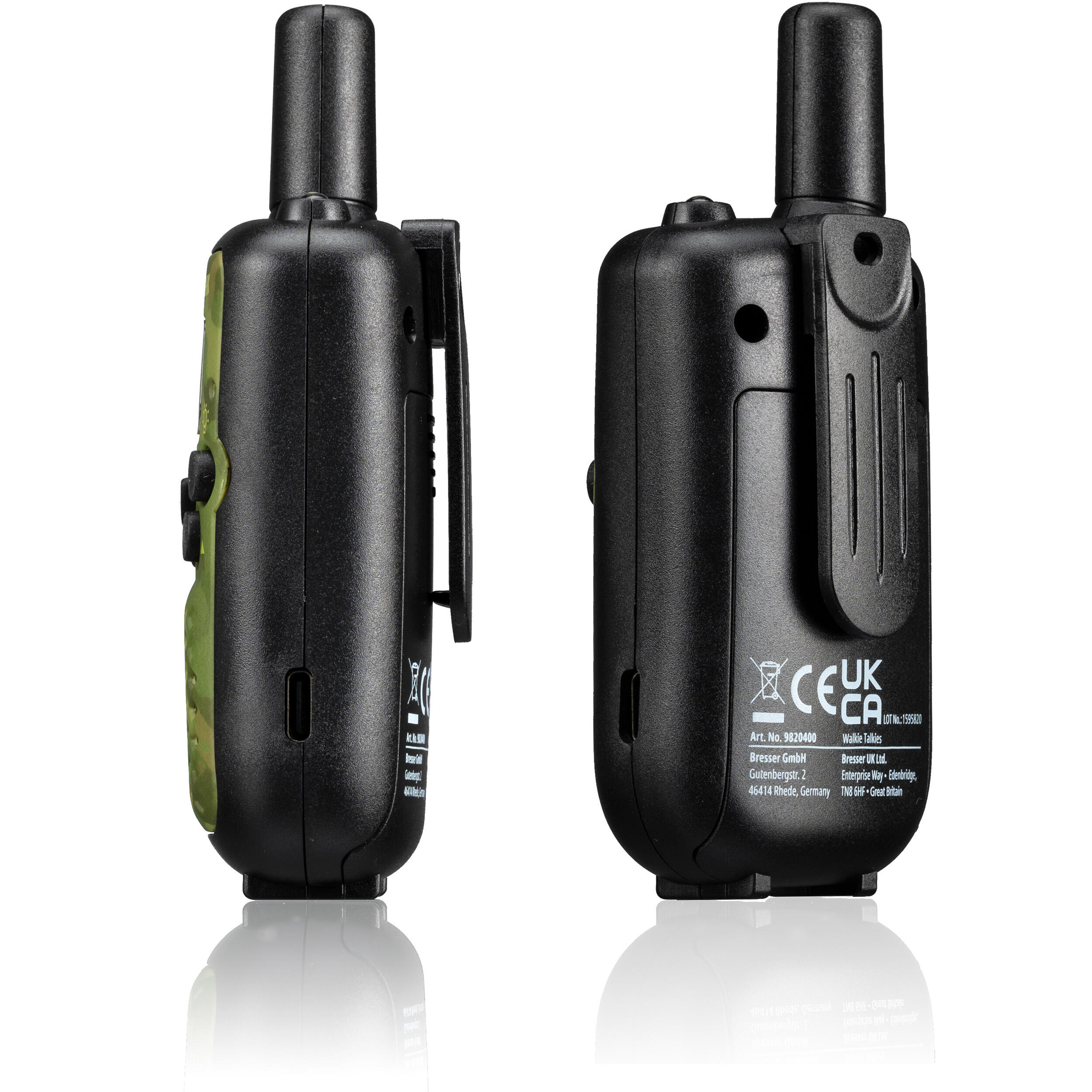 Walkie Talkies FREEK VONK x BRESSER Versione mimetizzata con distanze di 6 Km 3/7