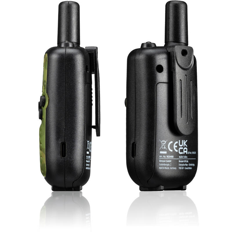 Talkie Walkie FREEK VONK x BRESSER Version camouflée avec des distances de 6 Km