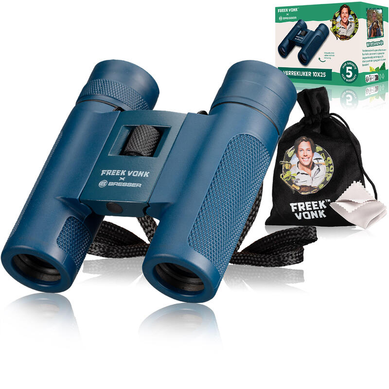 Binocolo per bambini 10x25 FREEK VONK x BRESSER