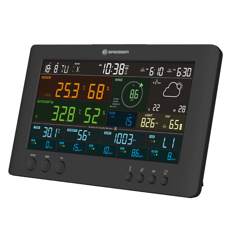 Stazione meteorologica 7-in-1 Air-Mon GEN II BRESSER Comfort multifunzione