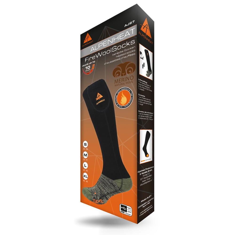 Meias de lã aquecidas AJ27 - 45/48 5/6