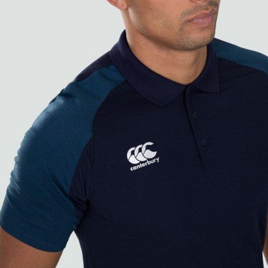 Polo de rugby - hommes Adultes Marine