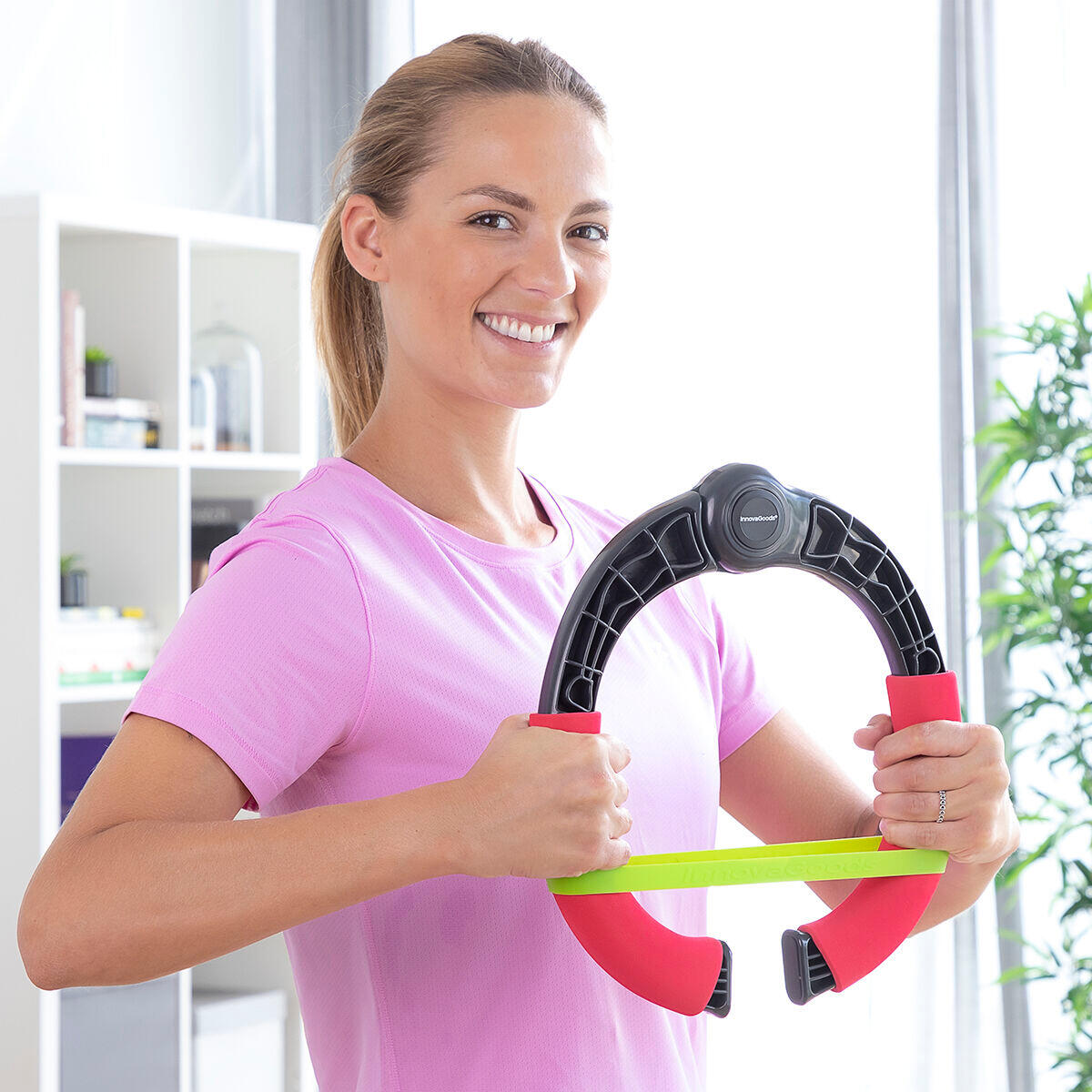Appareil de Musculation pour Bras Réglable avec Résistance et Guide d´Exercices 2/5