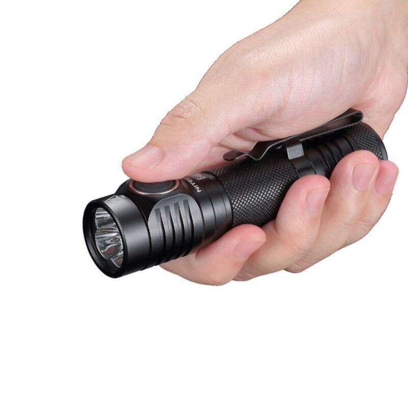 Lampe de poche E4K - 4400 lumens - Noir