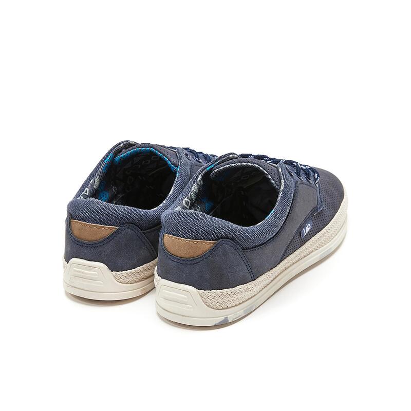 Zapatillas Deportivas Caminar Hombre Lois 61317 Azul marino con Cordones