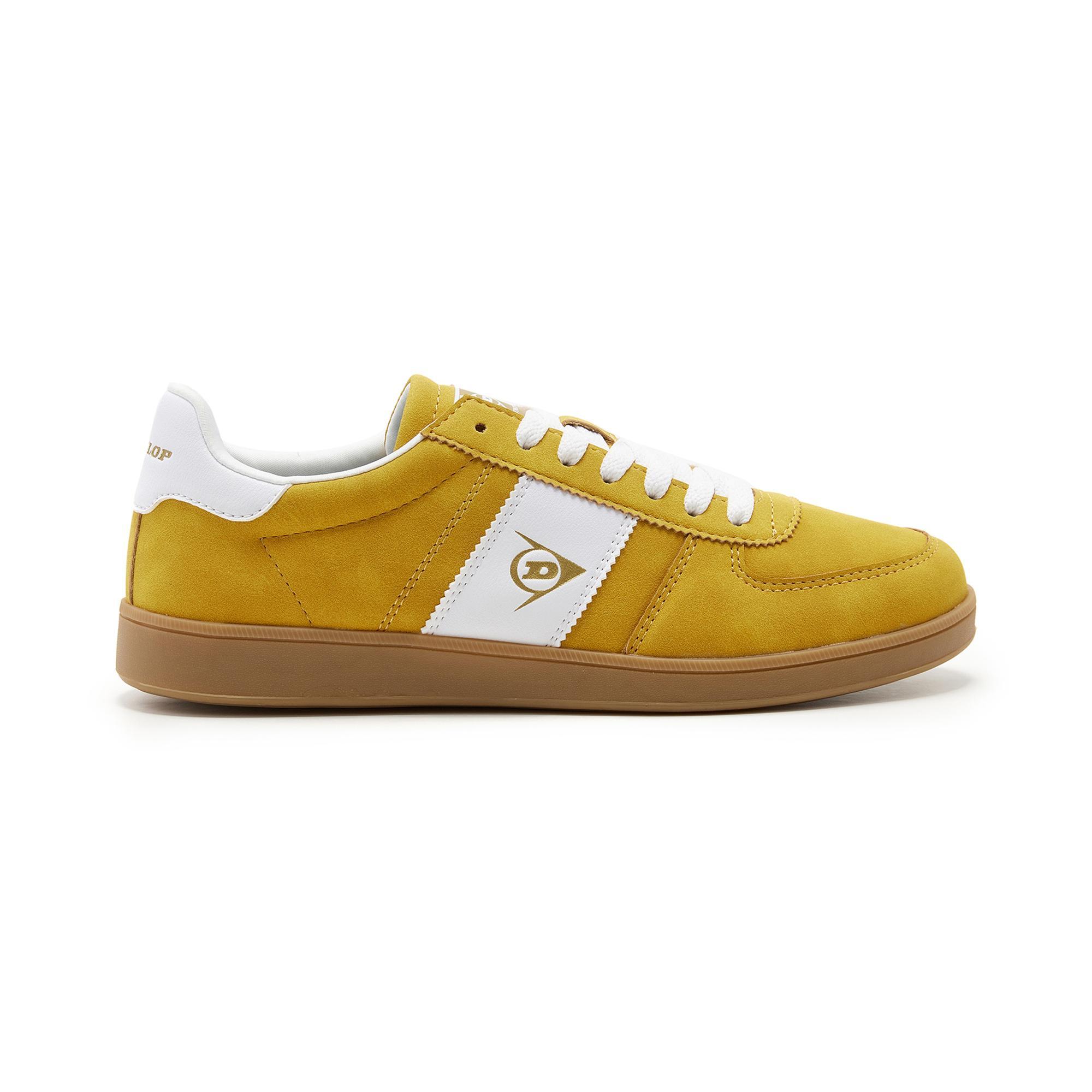Zapatillas Deportivas Caminar Hombre Dunlop 35960 Amarillas con Cordones Decathlon