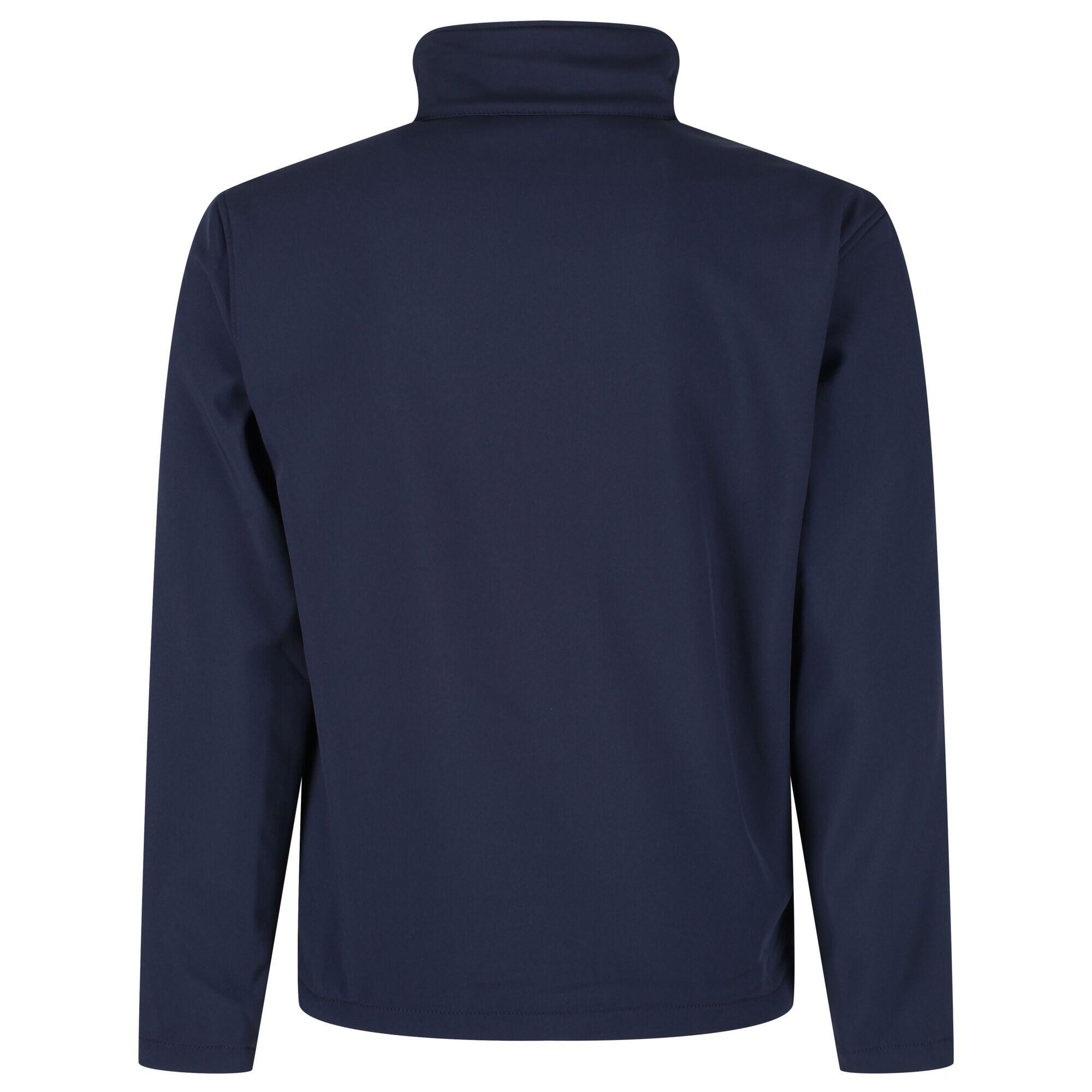 Regatta  Heren Reid Softshell Windbestendige en Waterafstotende Jas (Navy) 2/4