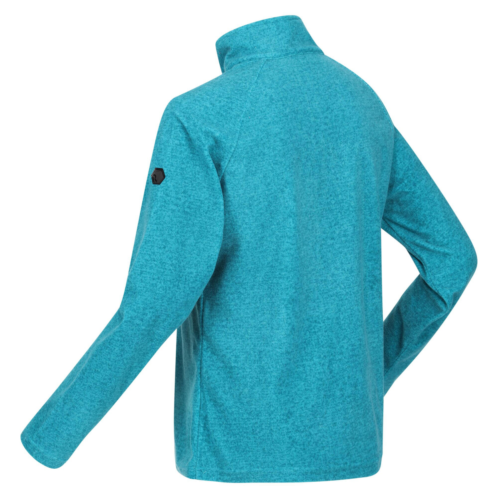 Womens/Ladies Pimlo Half Zip Fleece (Pagoda Blue) 4/5