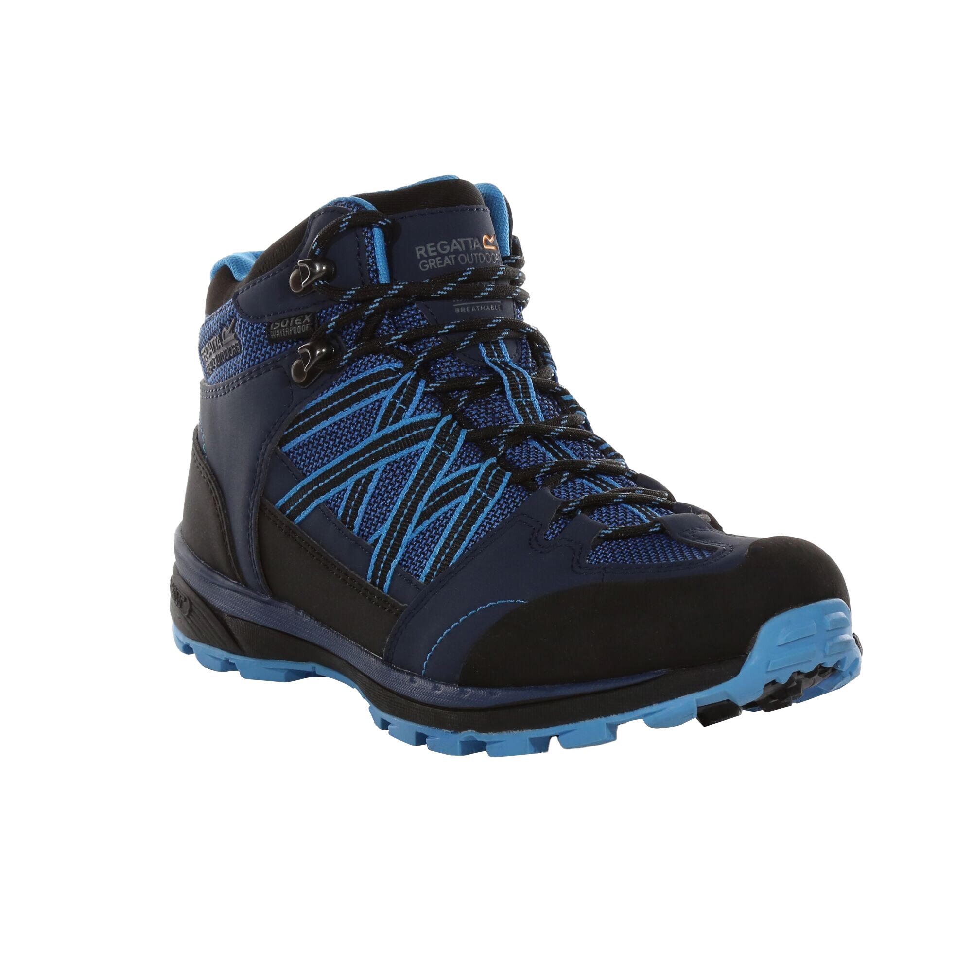 Womens/Ladies Samaris Mid II Hiking Boots (Dark Denim/Ethereal) 1/5