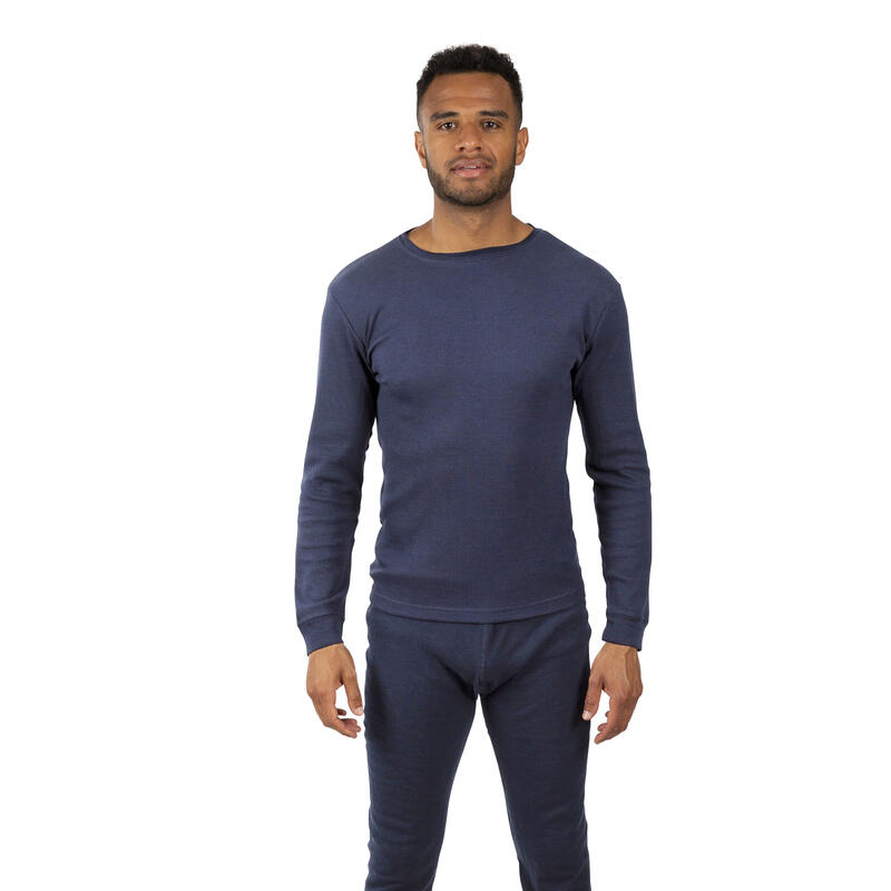 Camiseta térmica interior modelo Unify para adultos unisex Azul marino
