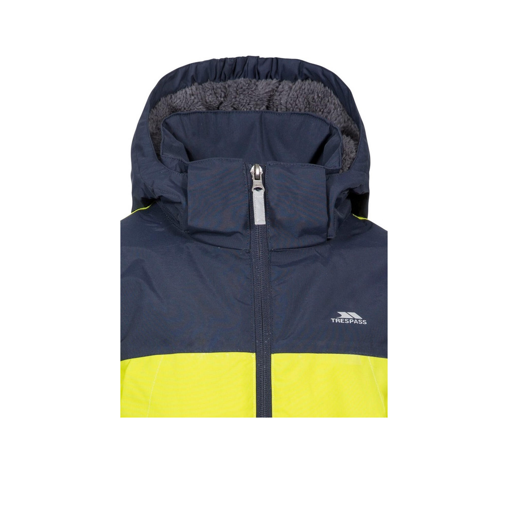 MIKAEL Boy's waterproof jacket (Fluorescent green)