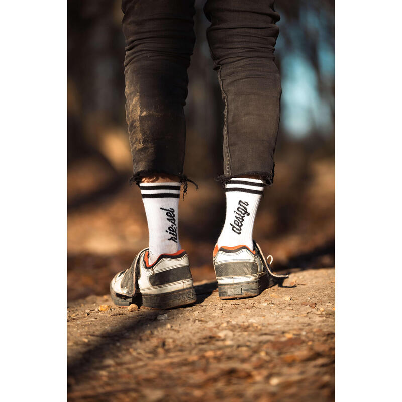 Riesel Design® sock:it - Street Socken white
